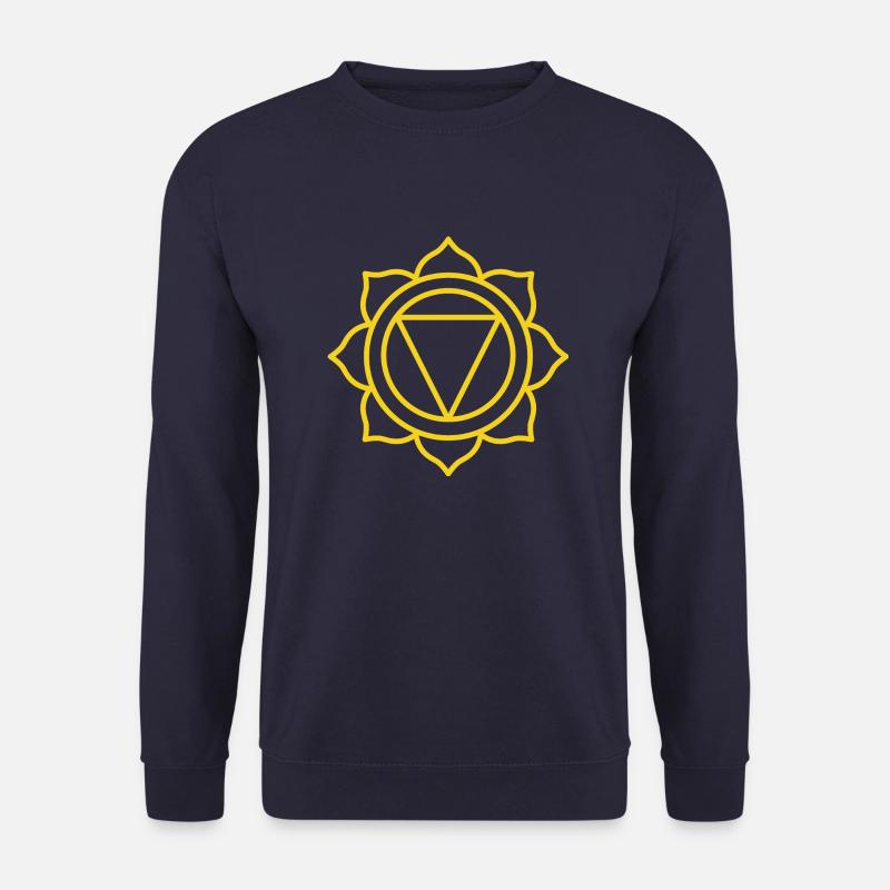 ERFOLG- | 3. Manipura oder Sonnenchakra - Unisex Pullover - Navy