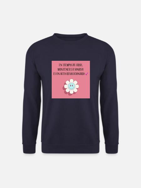 Pink crisis - Sweat-shirt Unisexe - marine