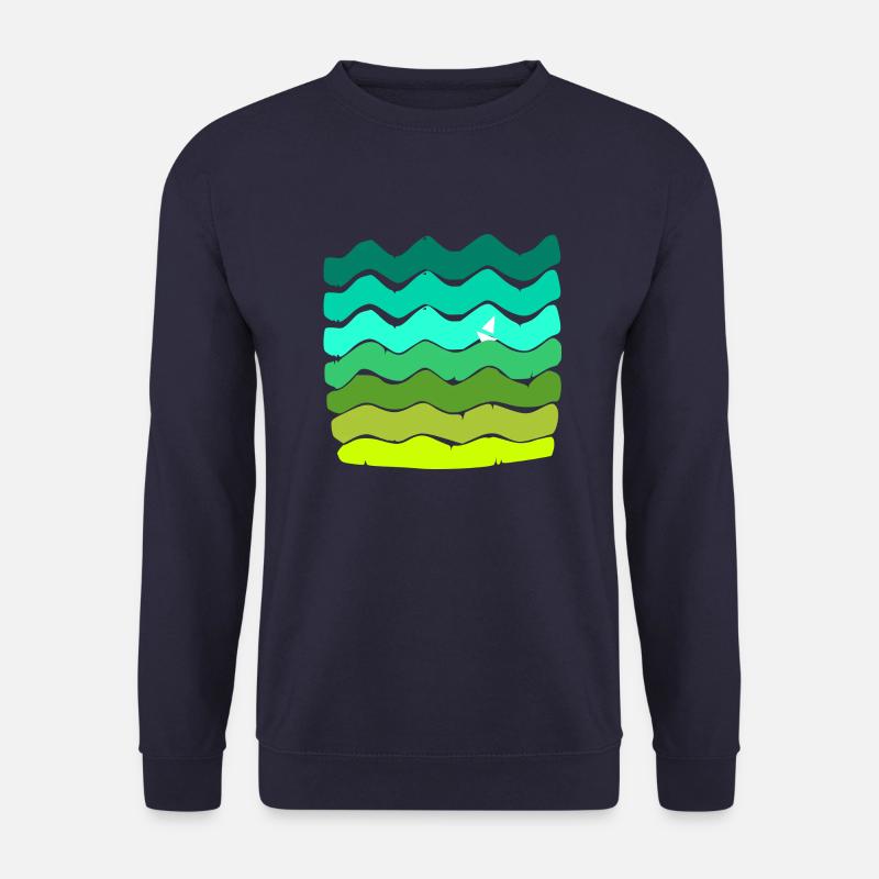Boots- und Seegrafiken - Unisex Pullover - Navy