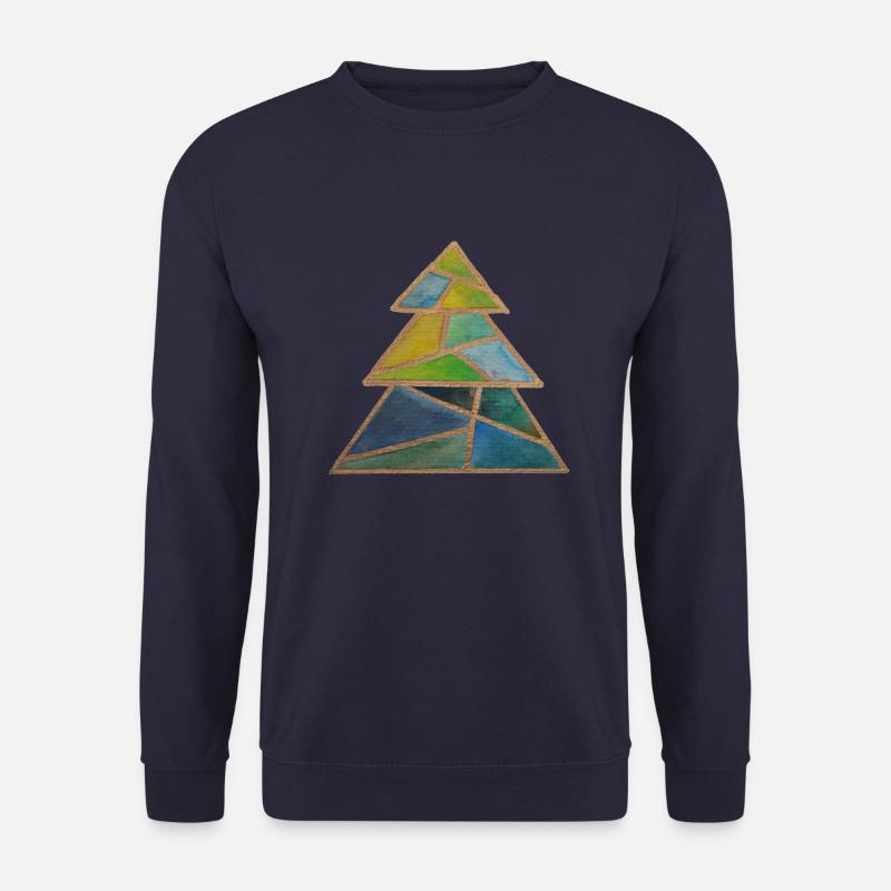 Winter Magic Tree - Unisex Sweatshirt - navy