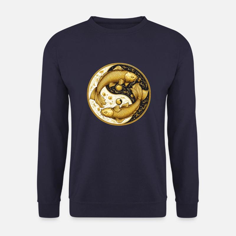 Ying Yang - Unisex Pullover - Navy