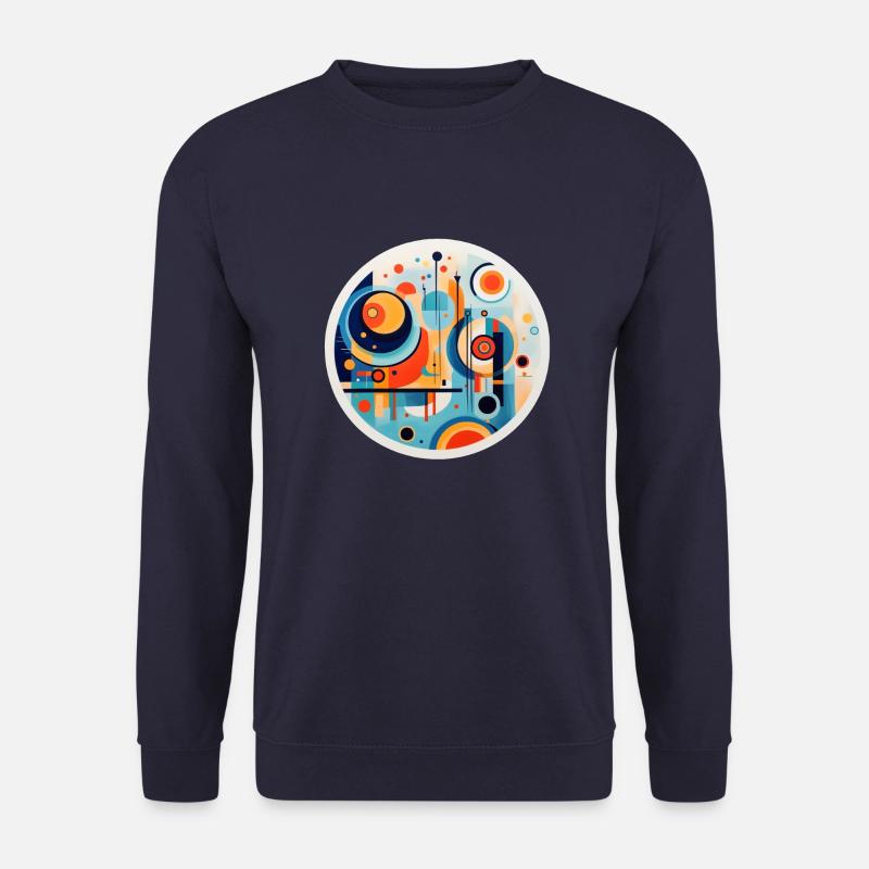abstrakte Kunst - Unisex Pullover - Navy