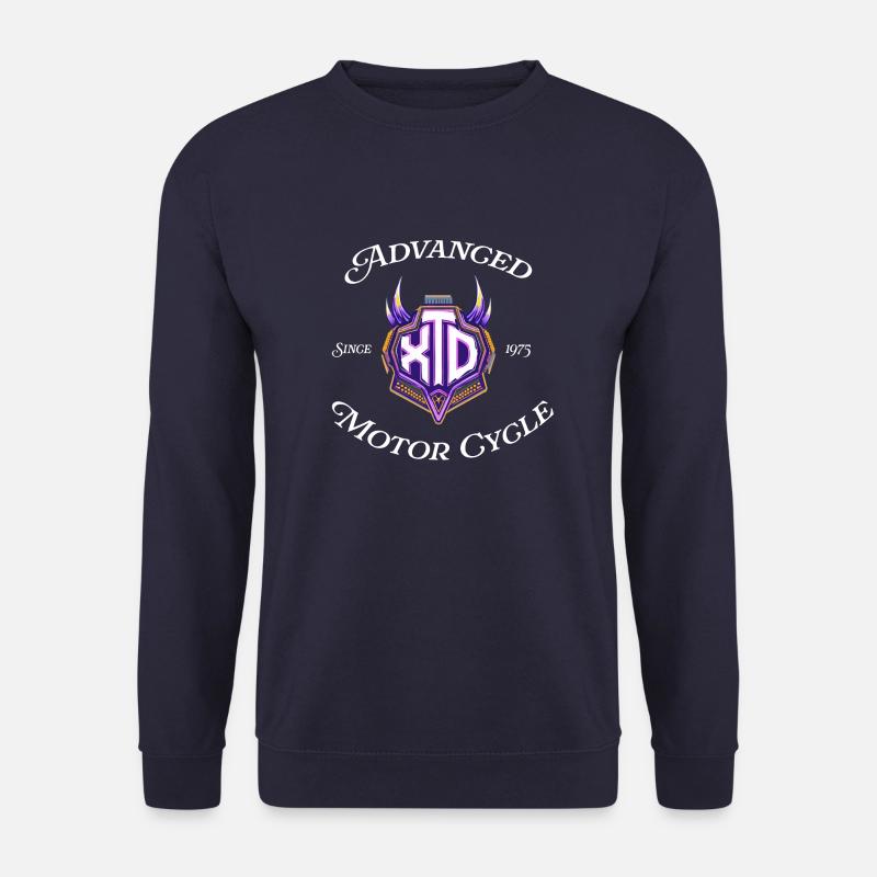 advanced motor cycle xtd - Unisex Pullover - Navy