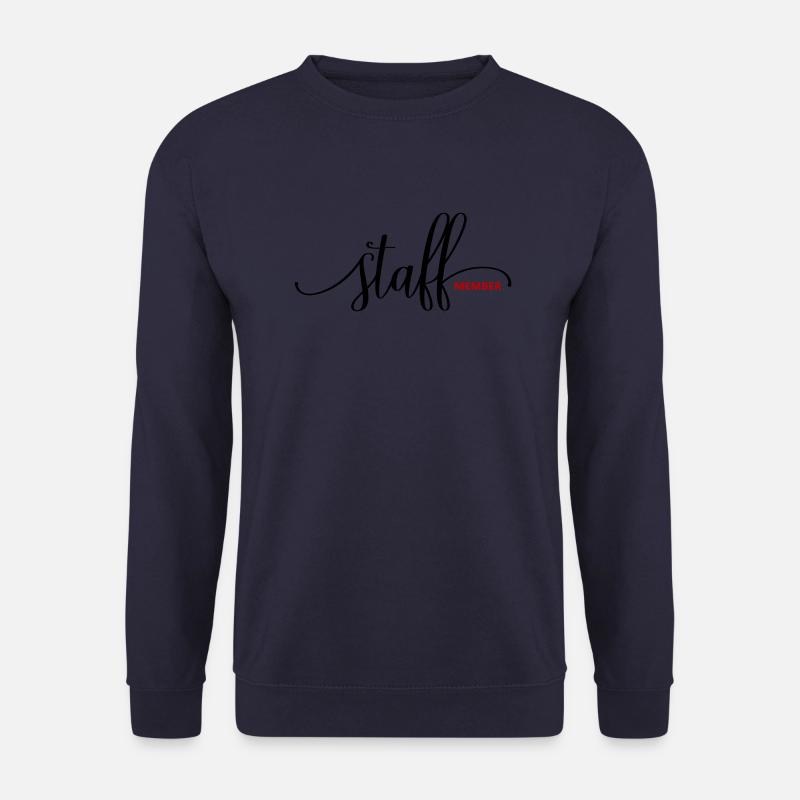Staff Member - Unisex Pullover - Navy