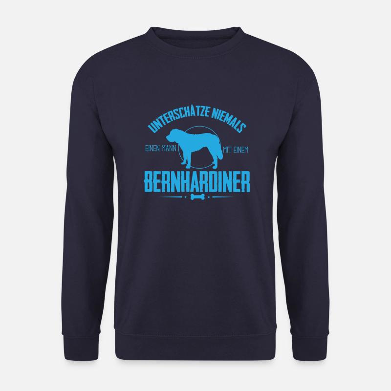 UNM Bernhardiner Shirt - Unisex Pullover - Navy