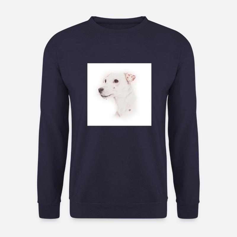 Jack Russell, Trillerpfeife - Unisex Pullover - Navy