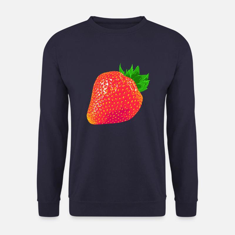 Erdbeere - Unisex Pullover - Navy
