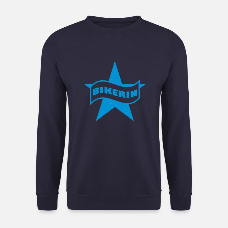 Stern - Bikerin - Unisex Pullover - Navy