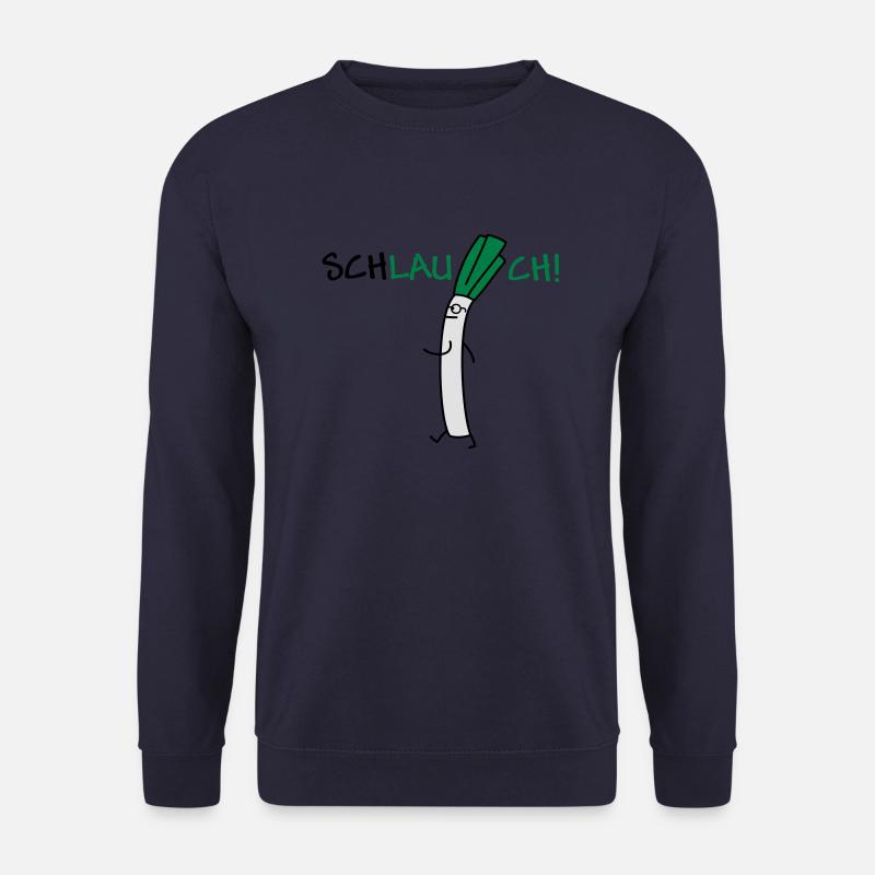Schlauer Lauch - Unisex Pullover - Navy