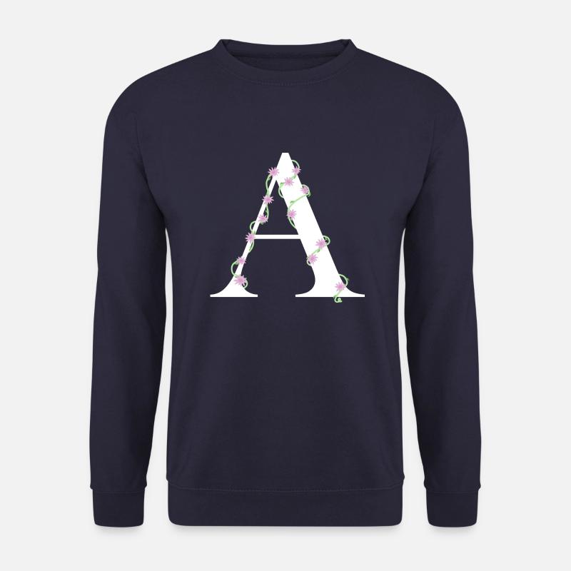 A - Unisex Sweatshirt - navy