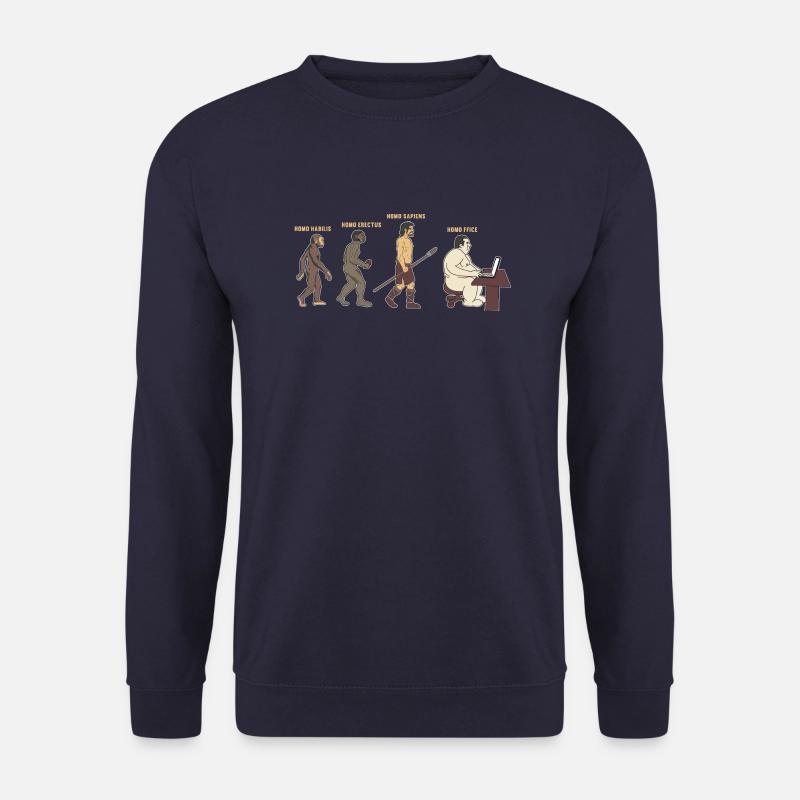Homeoffice| Homo ffice Design - Unisex Pullover - Navy