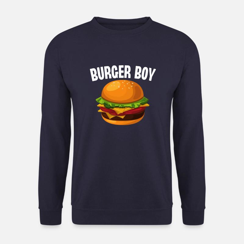 Burger Junge - Unisex Pullover - Navy