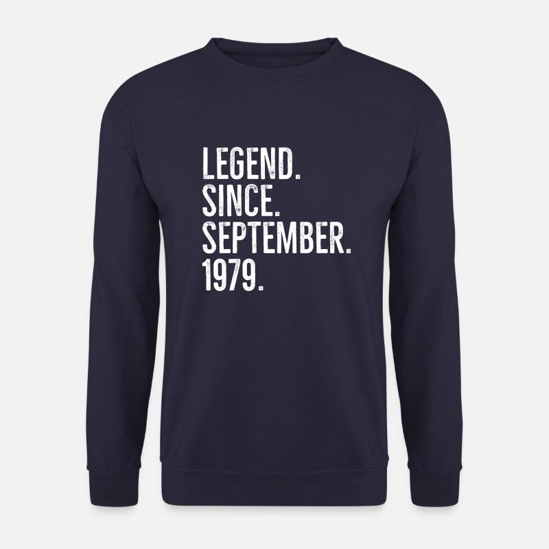 Legend Since September 1979 - Unisex Sweatshirt - navy