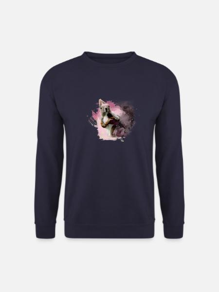 Eichhörnchen, bunt, malerei, graffiti, hörnchen, - Unisex Pullover - Navy