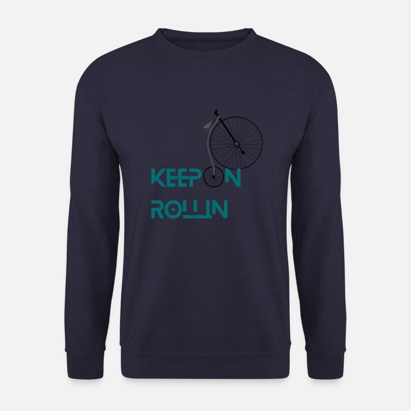 Keep On Rollin - Unisex Pullover - Navy