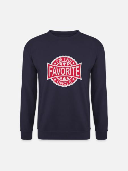 im the favorite uncle - Unisex Pullover - Navy