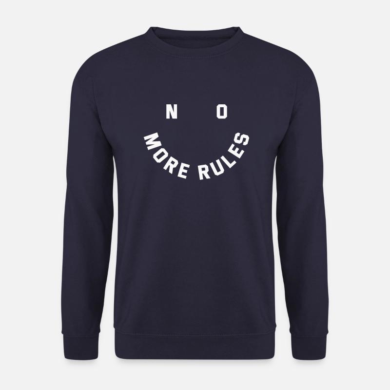 no more rules - Unisex Sweatshirt - navy