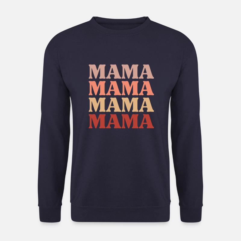 Mama mal vier - Unisex Pullover - Navy