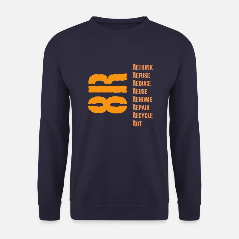 Recycling - Unisex Pullover - Navy