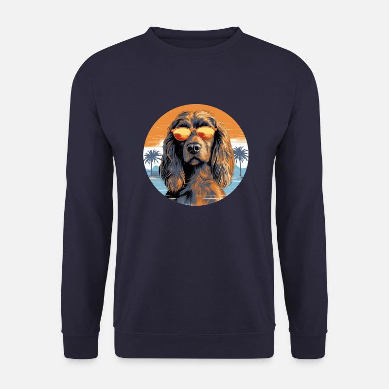 Cocker Spaniel 2 - Unisex Pullover - Navy