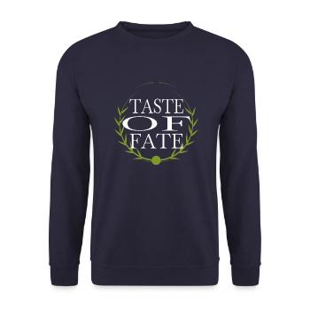 fun happy awesome culinary masterpieces destiny - Unisex Pullover - Navy - Vorne - Alina (178cm) & Michal (187cm)