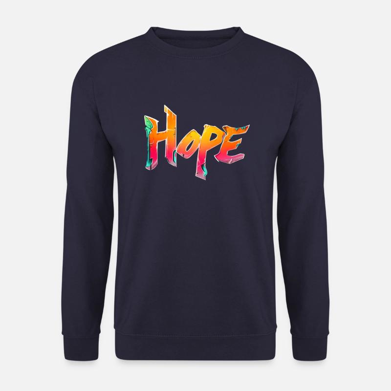 Hope - Unisex Pullover - Navy