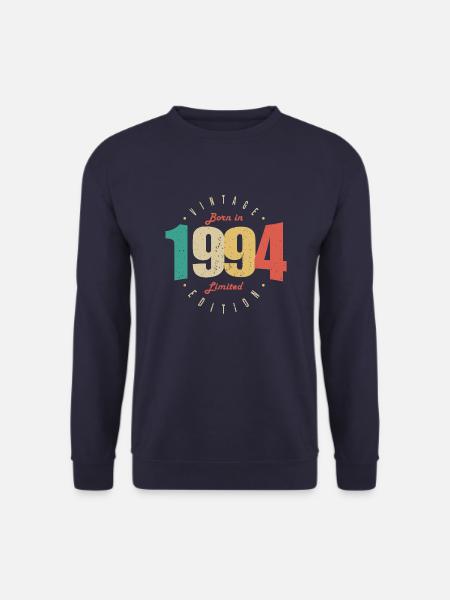 1994 Vintage Retro Jubiläumsgeschenk 1994 - Unisex Pullover - Navy