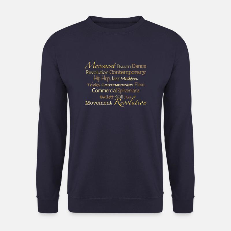 Dance Styles by Movement Revolution - Unisex Pullover - Navy