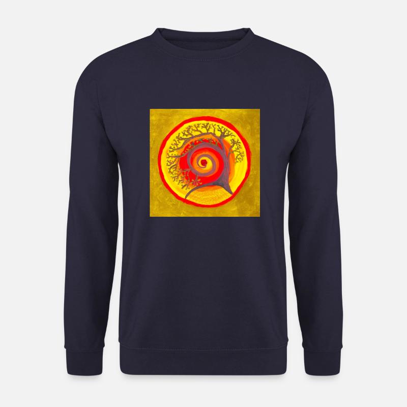 Buddha-Baum - Unisex Pullover - Navy