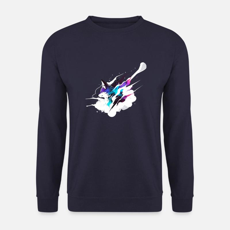 Kosmischer Fuchs - Unisex Pullover - Navy