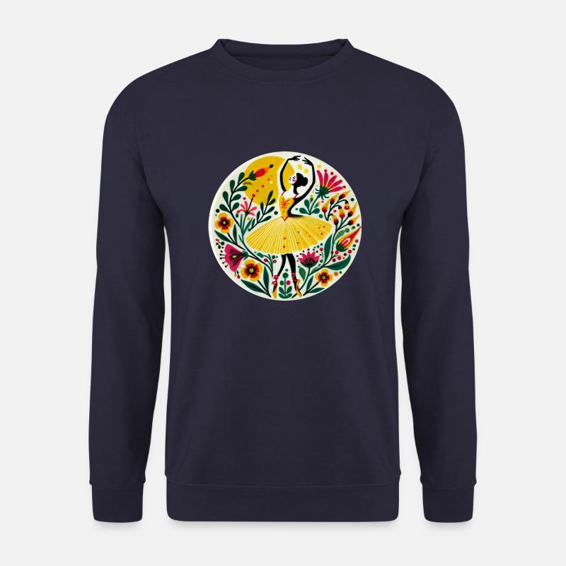 Gelbe Ballerina - Unisex Pullover - Navy