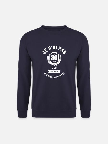 CADEAU ANNIVERSAIRE 30 ANS - Sweat-shirt Unisexe - marine