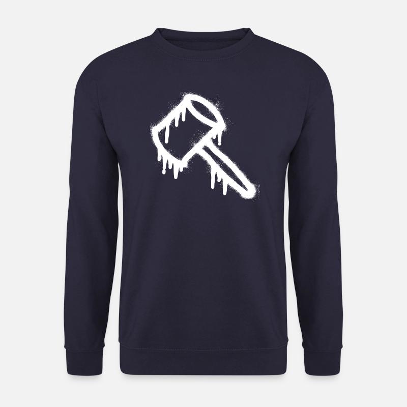 Hammer Justice Graffiti - Unisex Sweatshirt - navy