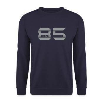 Pays De La Loire Vendée 85 - Sweat-shirt Unisexe - marine - Devant - Alina (178cm) & Michal (187cm)