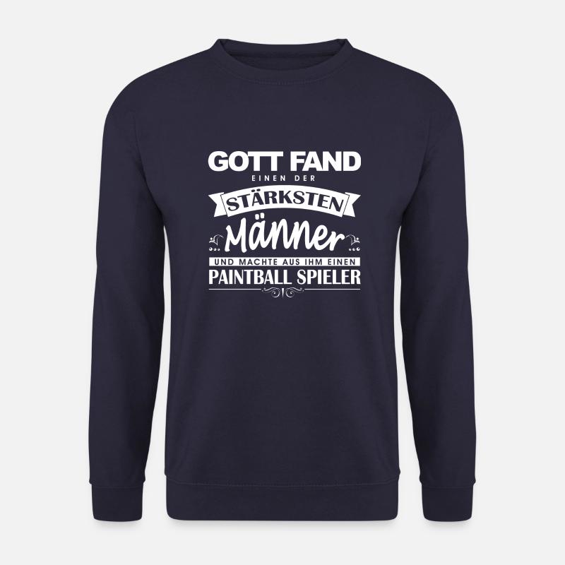 Paintball Spieler - Unisex Pullover - Navy