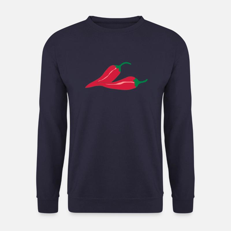 Chilli Chilischote scharf - Unisex Pullover - Navy