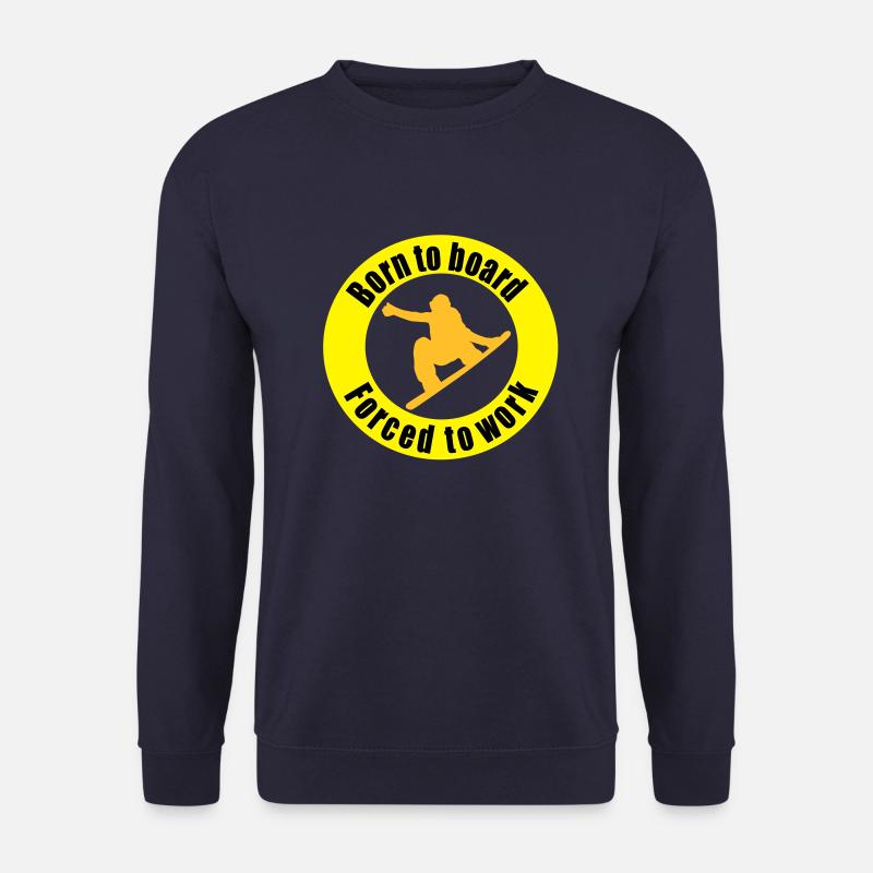 snowboard - Unisex Sweatshirt - navy