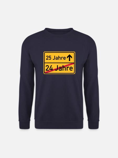 ortsschild_25__jahre__f3 - Unisex Pullover - Navy