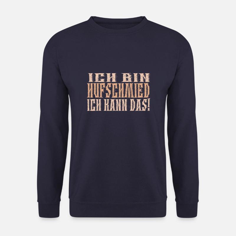 Ich bin Hufschmied - Unisex Pullover - Navy