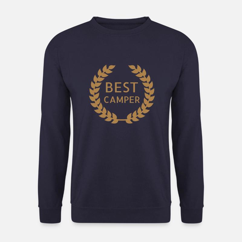 Campingplatz / Camper / Camping / Camp - Unisex Pullover - Navy