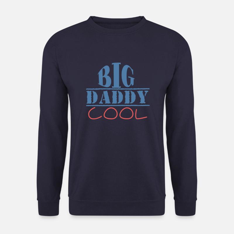 großer DADDY COOL - Unisex Pullover - Navy
