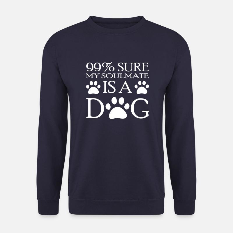 Dog Hund - Unisex Pullover - Navy