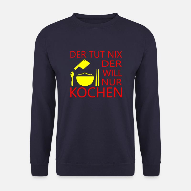 Koch kochen backen - Unisex Pullover - Navy