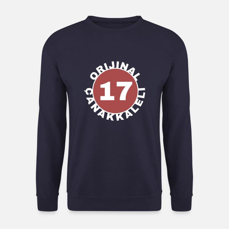 Çanakkale - Unisex Pullover - Navy