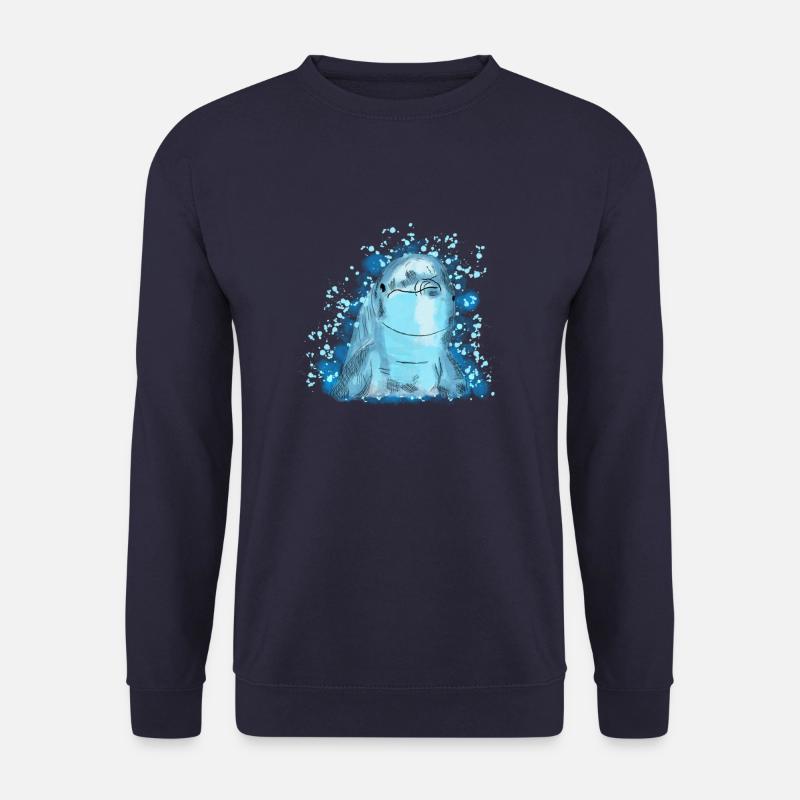 Delfin - Unisex Pullover - Navy