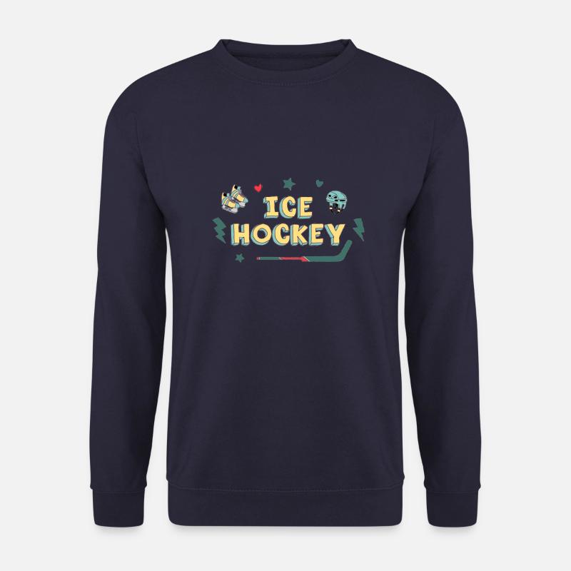 Eishockey - Unisex Pullover - Navy