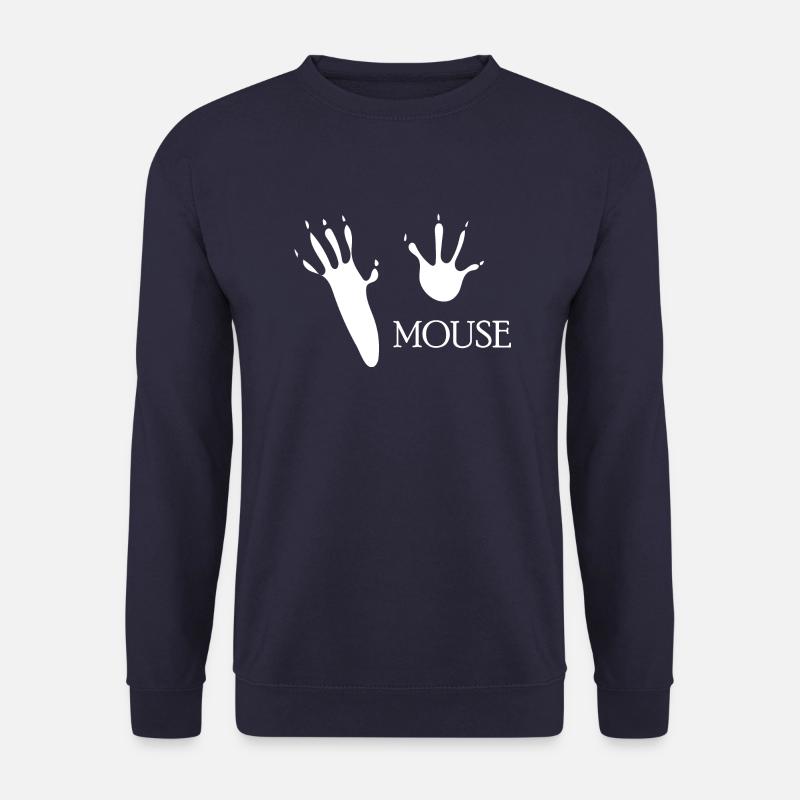 DOG CAT PET Mouse - Unisex Pullover - Navy