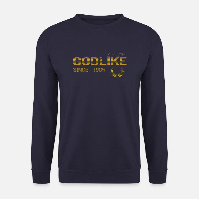 Godlike since 1985 - Unisex Pullover - Navy