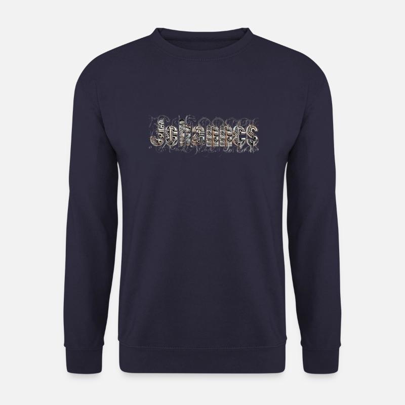 Johannes metall name - Unisex Pullover - Navy