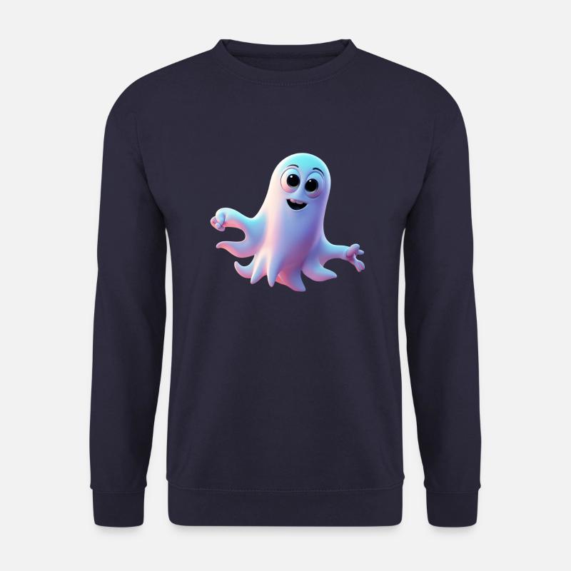 Friendly Ghost - Unisex Sweatshirt - navy